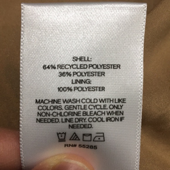 Express NWT Paisley One Button Boyfriend Blazer Cinched Waist String size Small - Picture 13 of 14